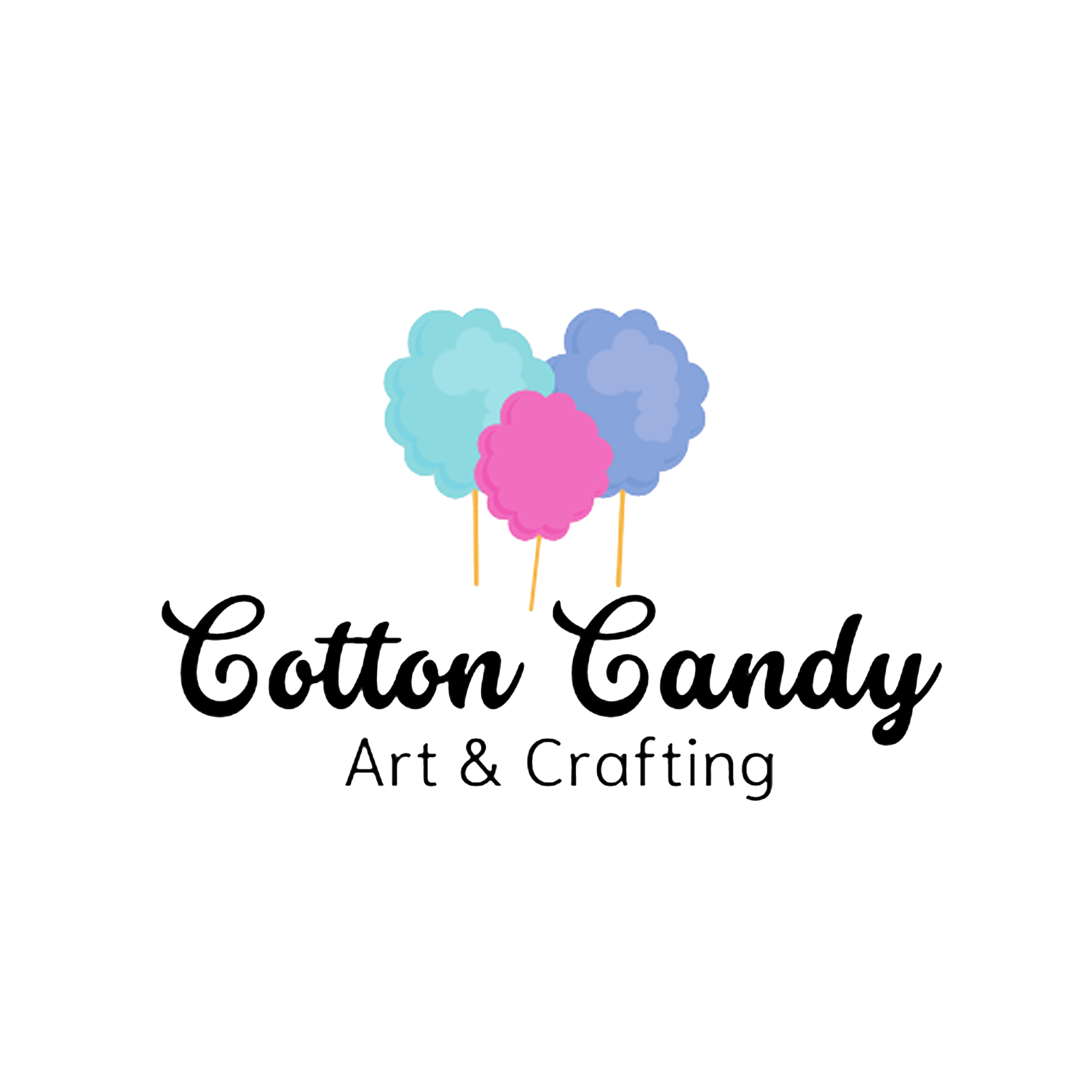 Cotton Candy Art and Crafting