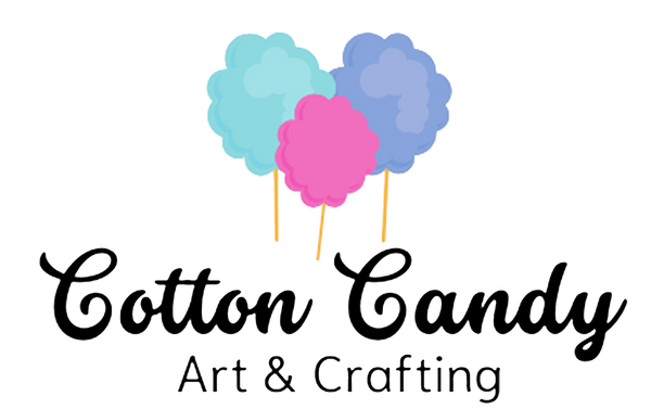 Cotton Candy Art and Crafting